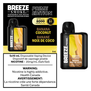 Breeze Prime - Disposable E-Cig (6000 Puffs) (PROVINCIAL)