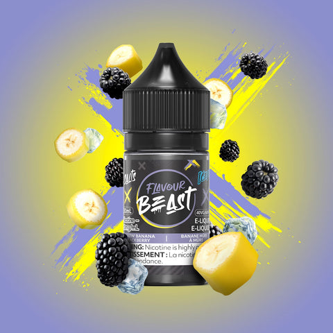 Flavour Beast Salt - Blazin Banana Blackberry Iced (PROVINCIAL)