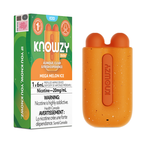 Knowzy Duo 6 - Disposable E-Cig (6ml) (PROVINCIAL)