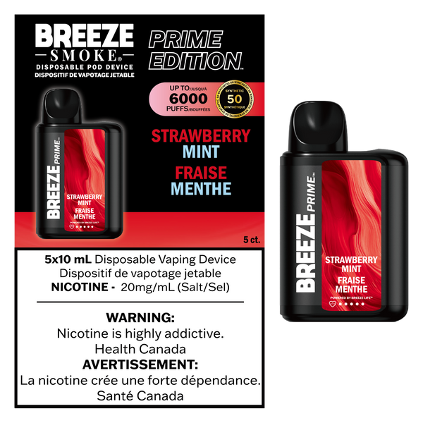 Breeze Prime - Disposable E-Cig (6000 Puffs) (PROVINCIAL)