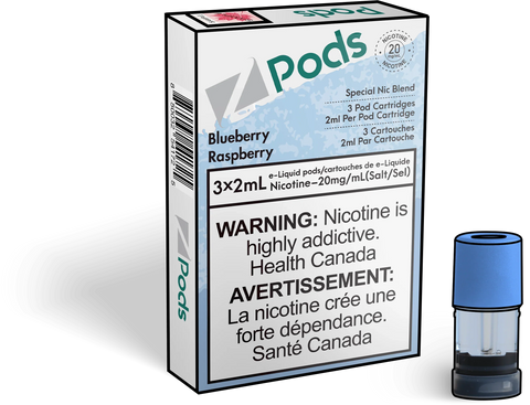 Z Pods - Blue Raspberry (PROVINCIAL)