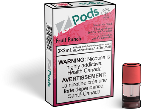 Z Pods - Fruit Nectar / Fruit Punch (PROVINCIAL)