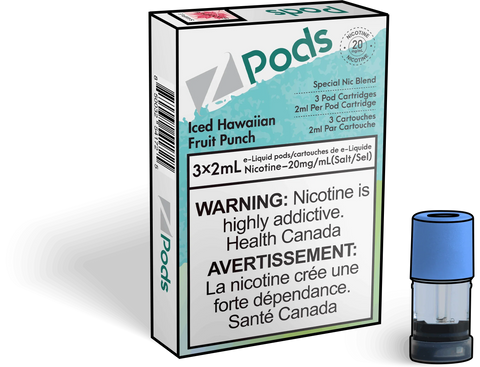 Z Pods - Iced Hawaiian Fruit Nectar (PROVINCIAL)