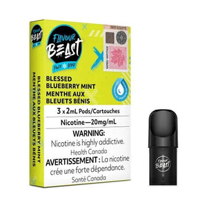 Flavour Beast Flow Pods -Blessed Bueberry Mint(Compatible With STLTH)