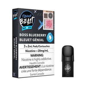 Flavour Beast Flow Pods - Boss Blueberry