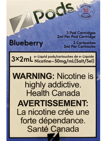 Stlth Z pods - Blueberry (EXCISE TAXED)