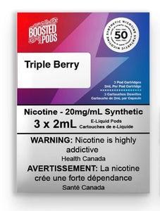 Stlth Boosted Pods - Triple Berry