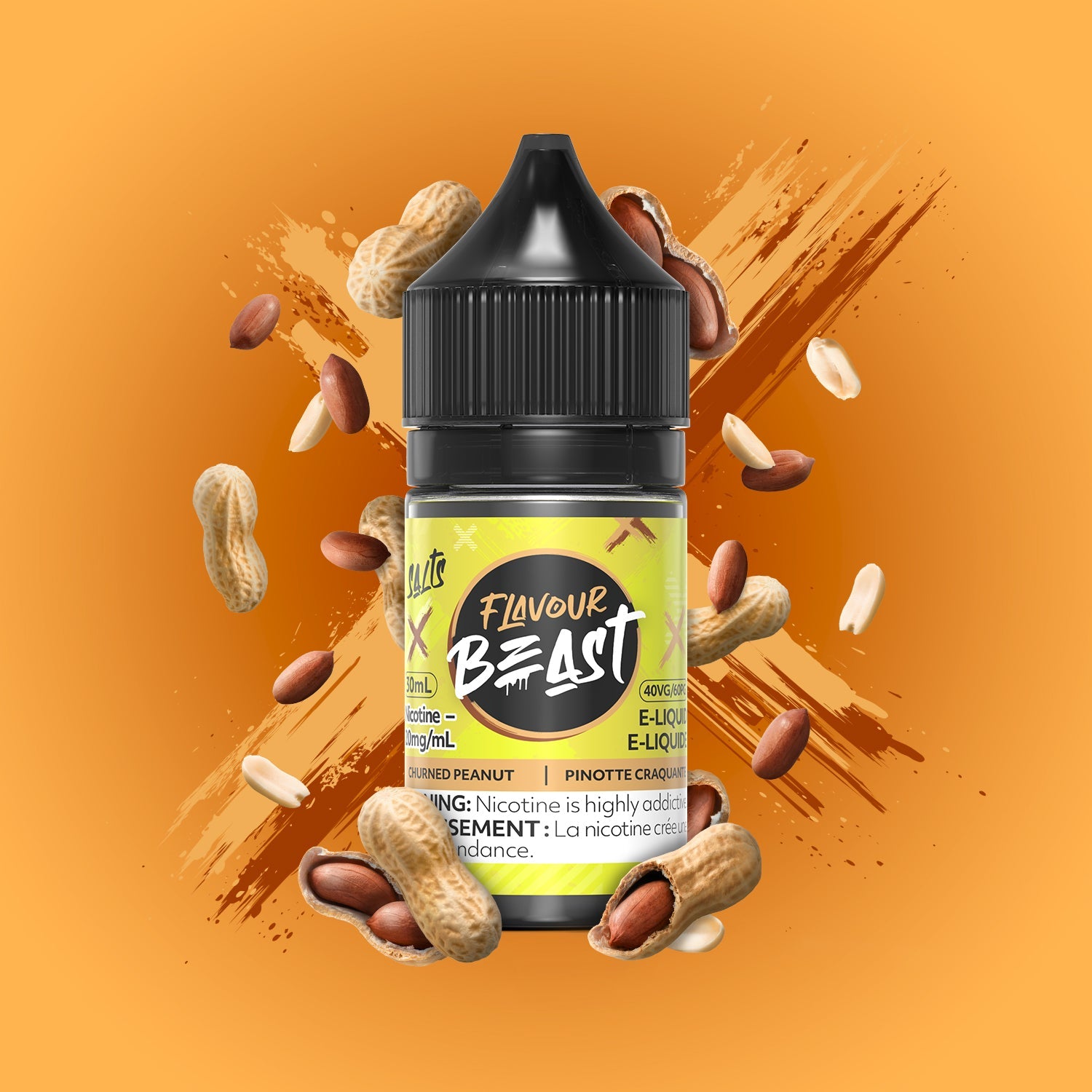 Flavour Beast Salt - Churned Peanut (EXCISE TAXED)