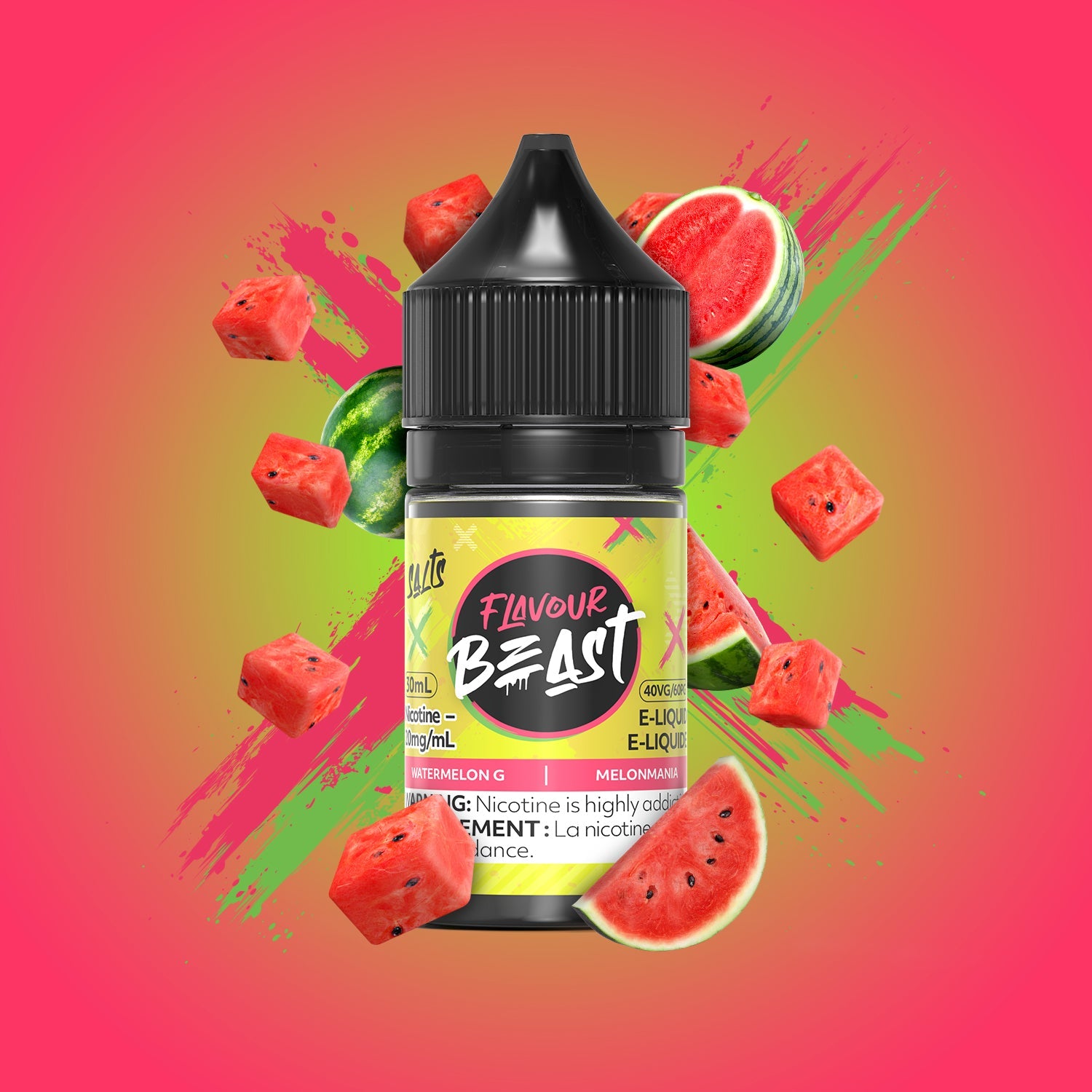 Flavour Beast Salt - Watermelon G (EXCISE TAXED)