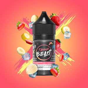 Flavour Beast Salt - STR8 Up Strawberry Banana Iced (EXCISE TAXED)
