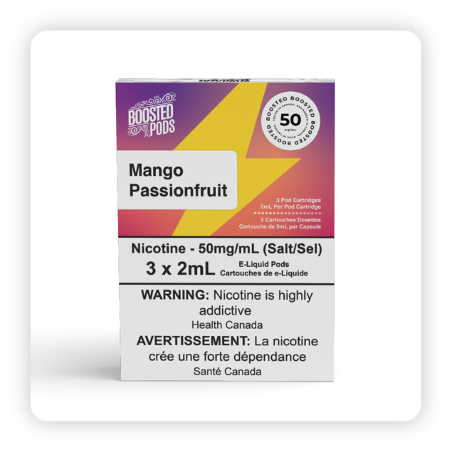 Stlth Boosted Pods - Mango Passionfruit