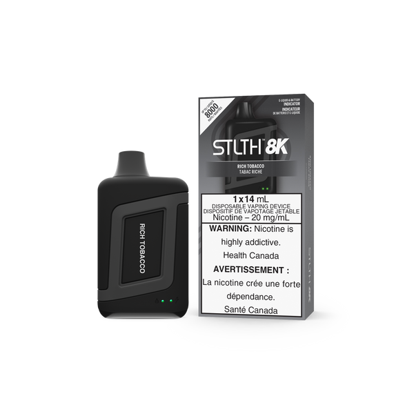 STLTH 8K Box - Disposable E-Cig (EXCISE TAXED) (8000 Puffs)