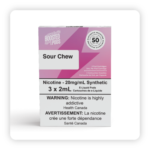 Stlth Boosted Pods - Sour Chew