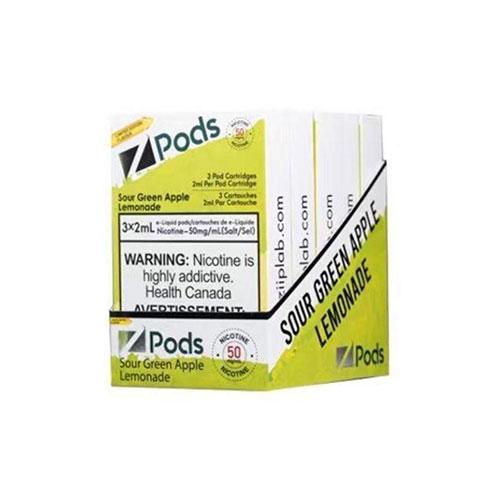 Stlth Z pods - Sour Green Apple Lemonade (EXCISE TAXED)